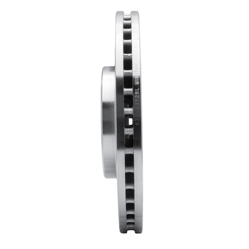 Mercedes-Benz ML350 Brake Rotor (1) - Front Left - R1 Concepts - Drilled & Slotted - Silver - `06-`12